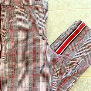 Hollister Plaid Pants